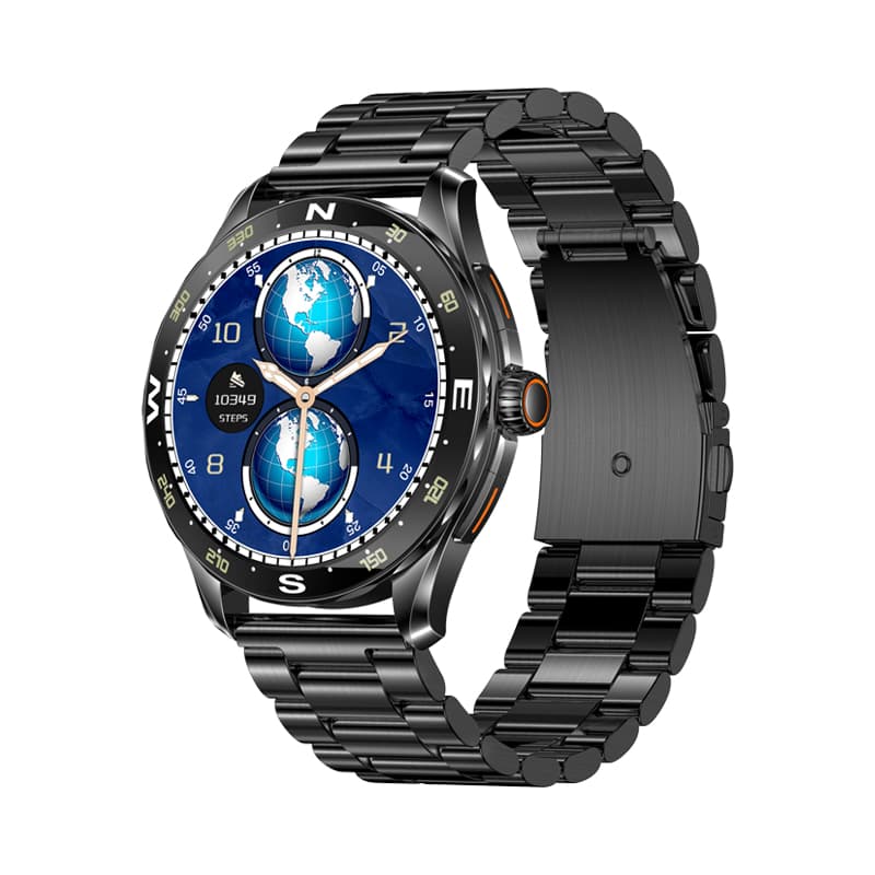 Philippe Palmer Philippe Palmer Smart Watch LP88 AMOLED Black Steel