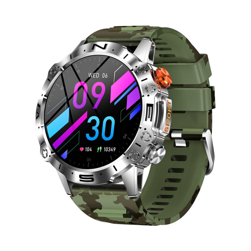 Philippe Palmer Philippe Palmer Smart Watch LP69 AMOLED Green Camo