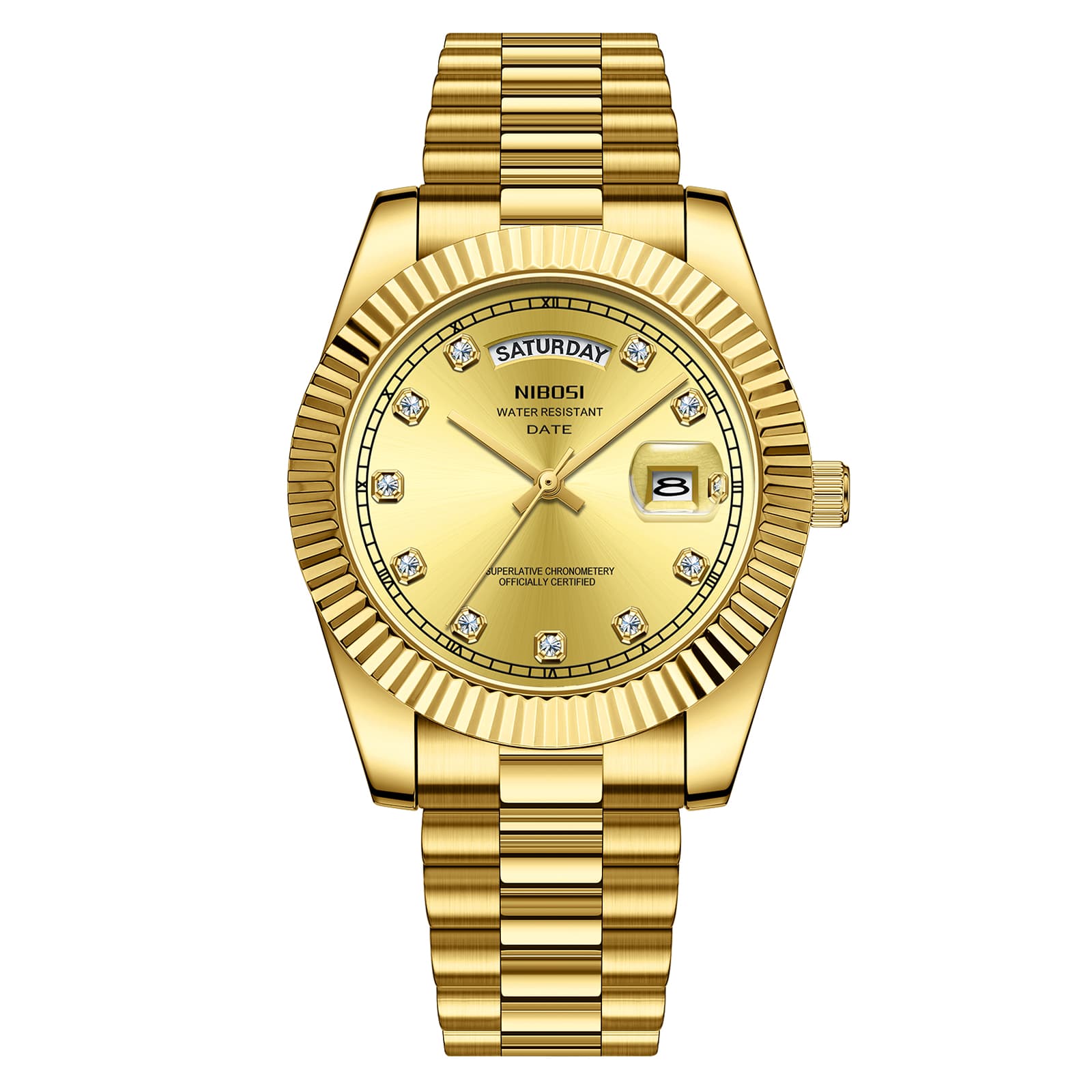 Nibosi Nibosi Day-Date Gold