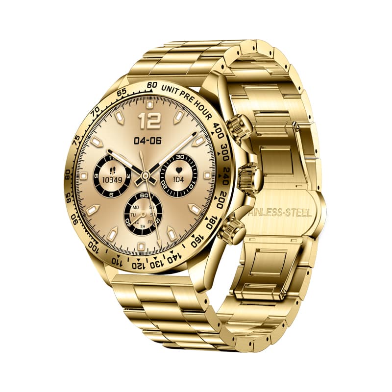 Philippe Palmer Philippe Palmer Smart Watch LP89 AMOLED Gold Steel