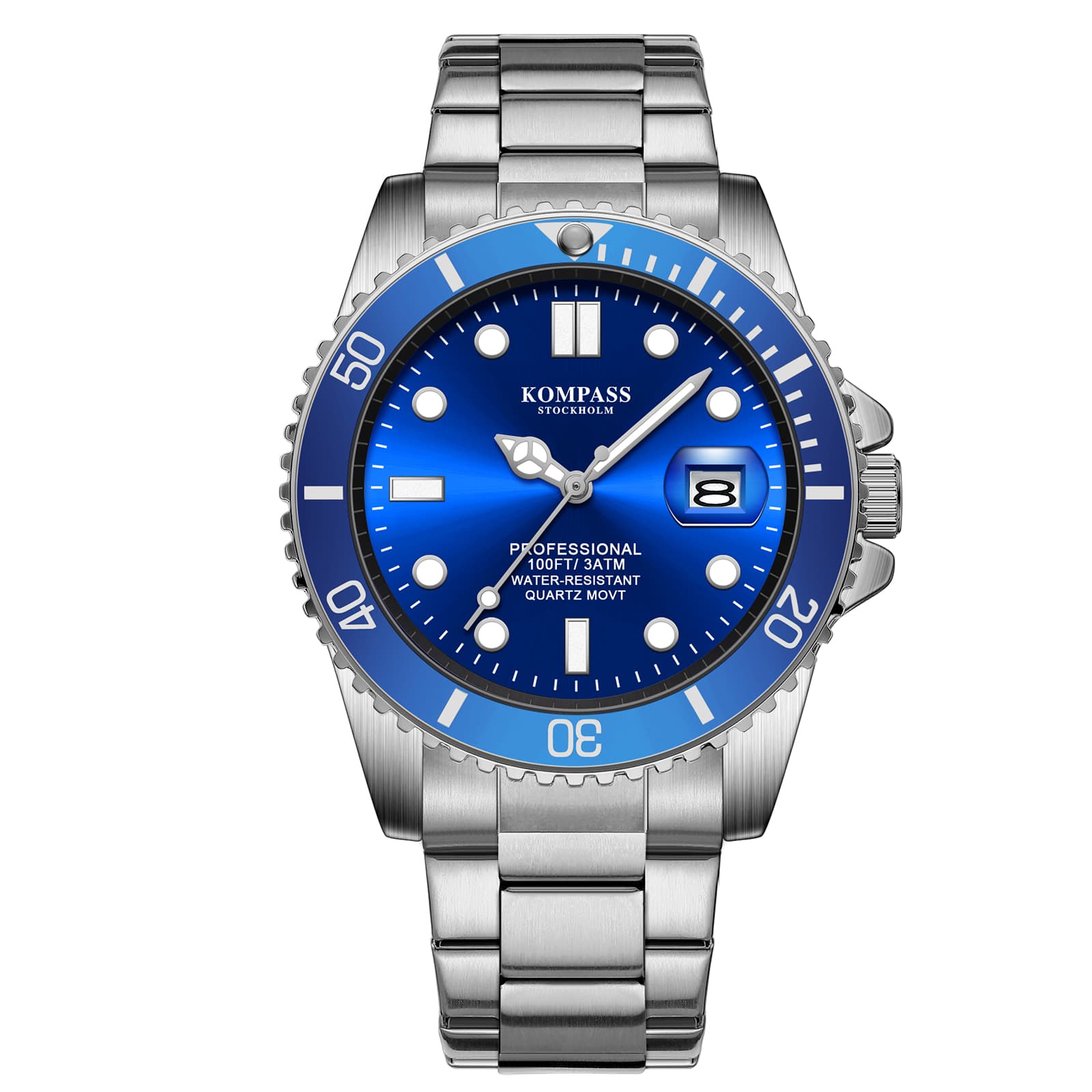 Kompass Stockholm Kompass Grand Diver Blue