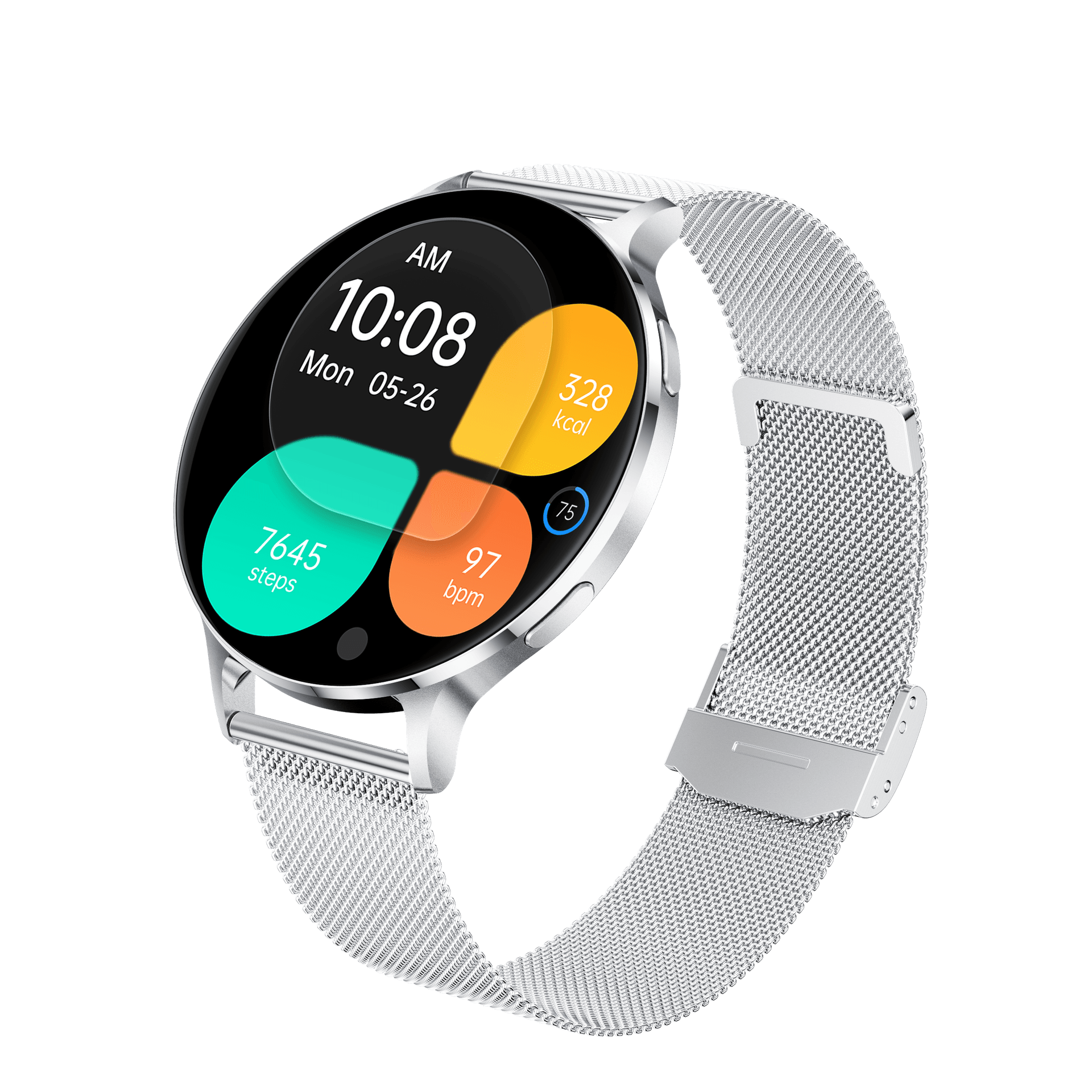 Prydligt Philippe Palmer Smart Watch LP78 AMOLED Ultra Thin Silver