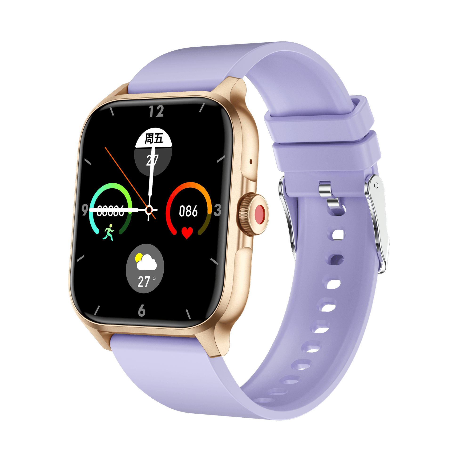 Philippe Palmer Philippe Palmer Smart Watch LP48 Pro Purple