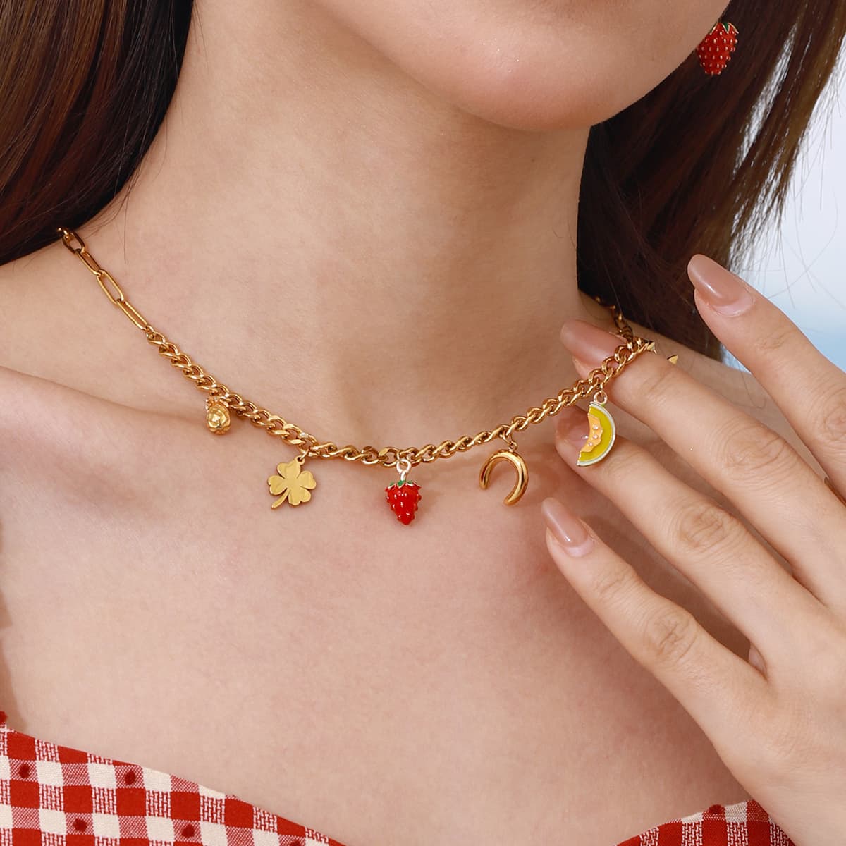 Céleste Celéste Necklace Louelle 18K Gold