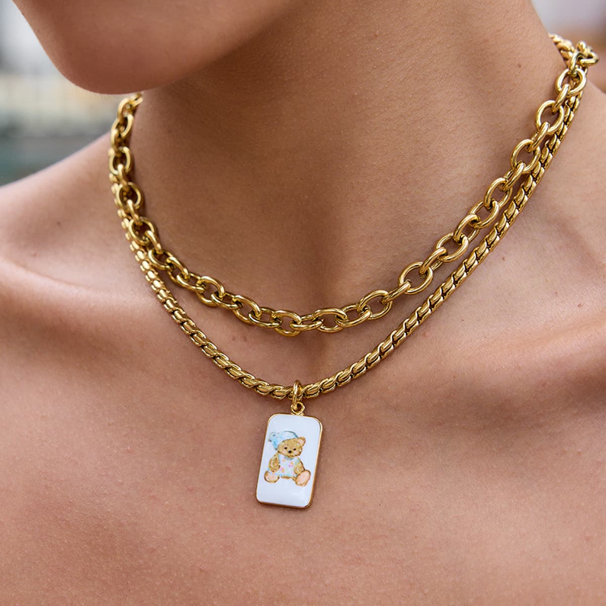 Céleste Celéste Necklace Lunelle 18K Gold