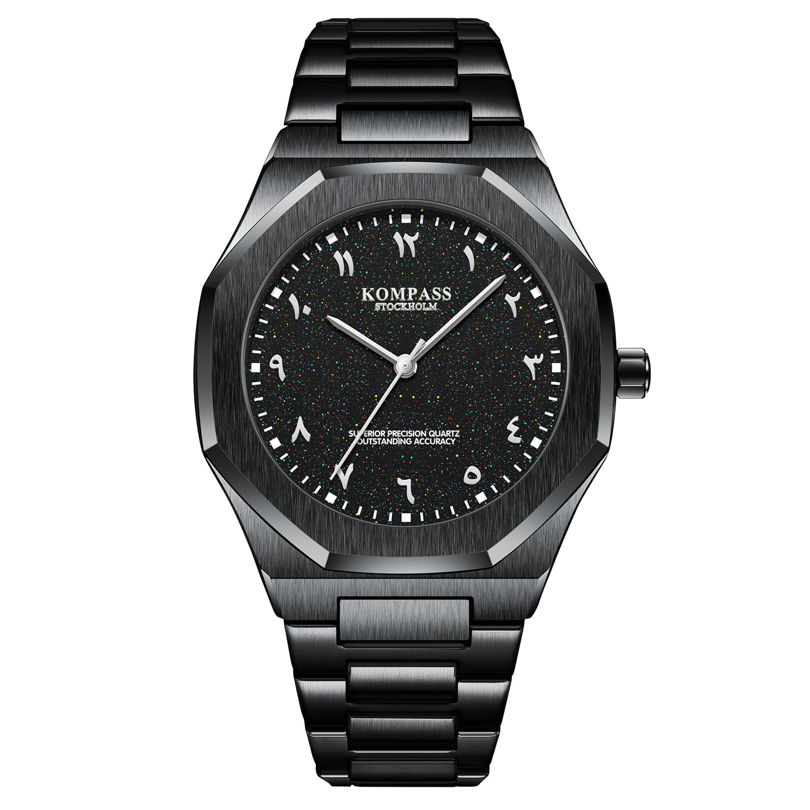 Kompass Stockholm Kompass Star-Dust Arabic Black