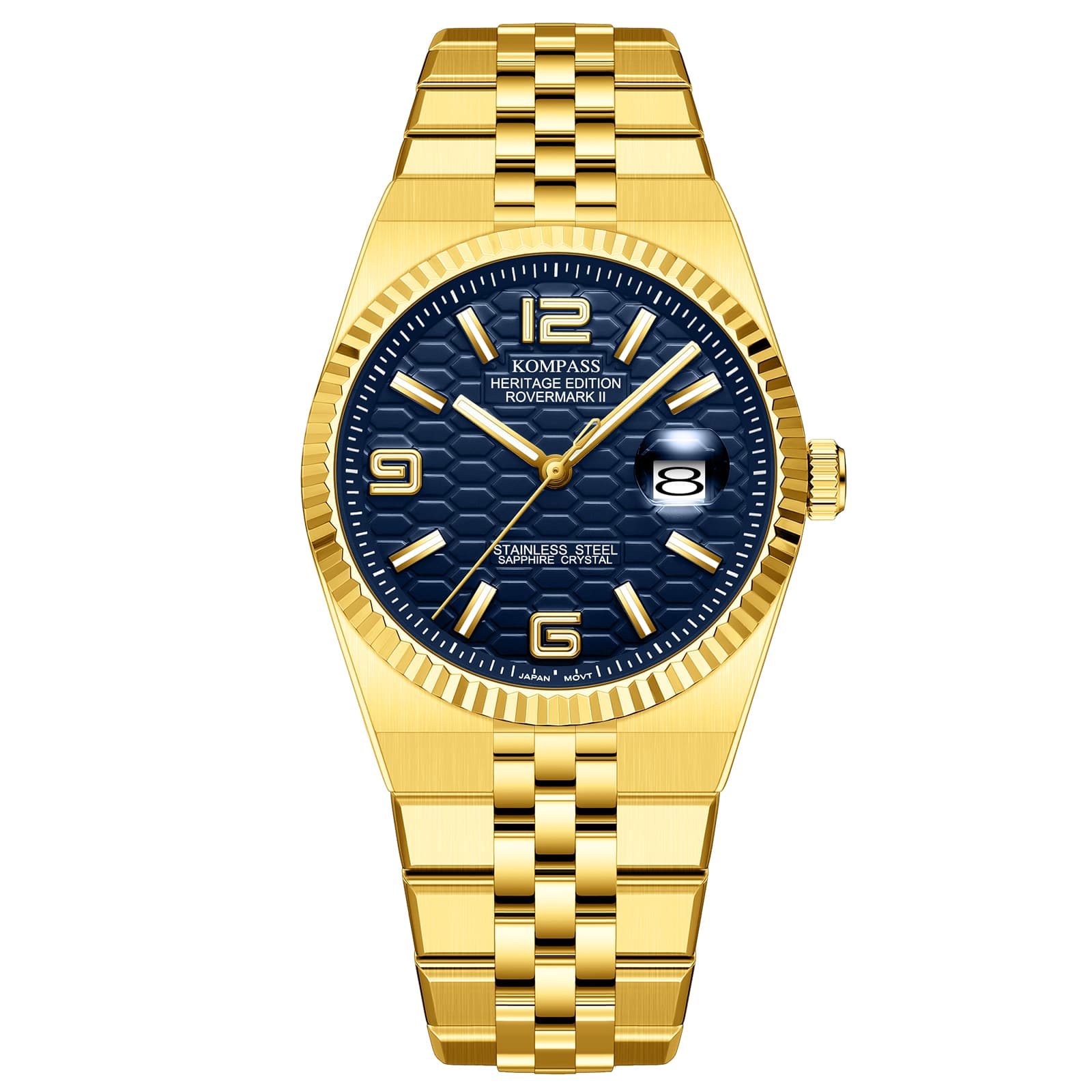 Kompass Stockholm Kompass Rovermark II Gold Blue
