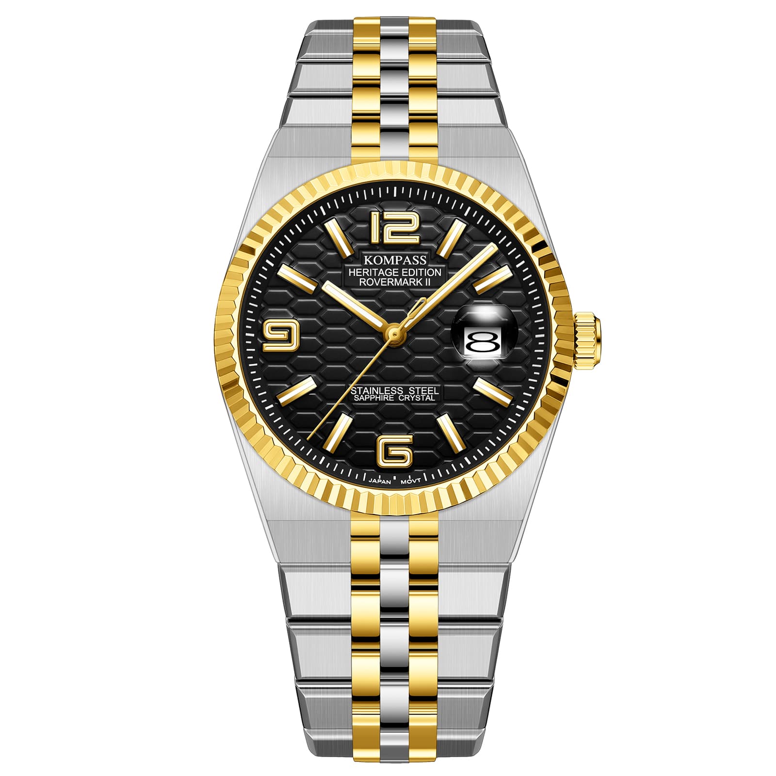 Kompass Stockholm Kompass Rovermark II Silver Gold Black
