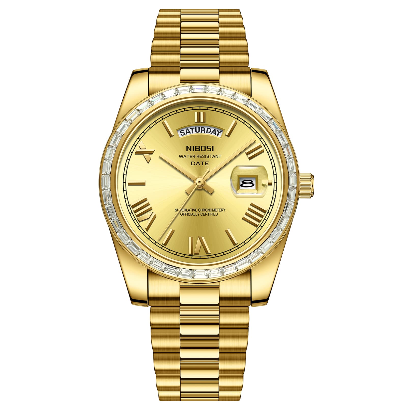 Nibosi Nibosi Day-Date President Gold