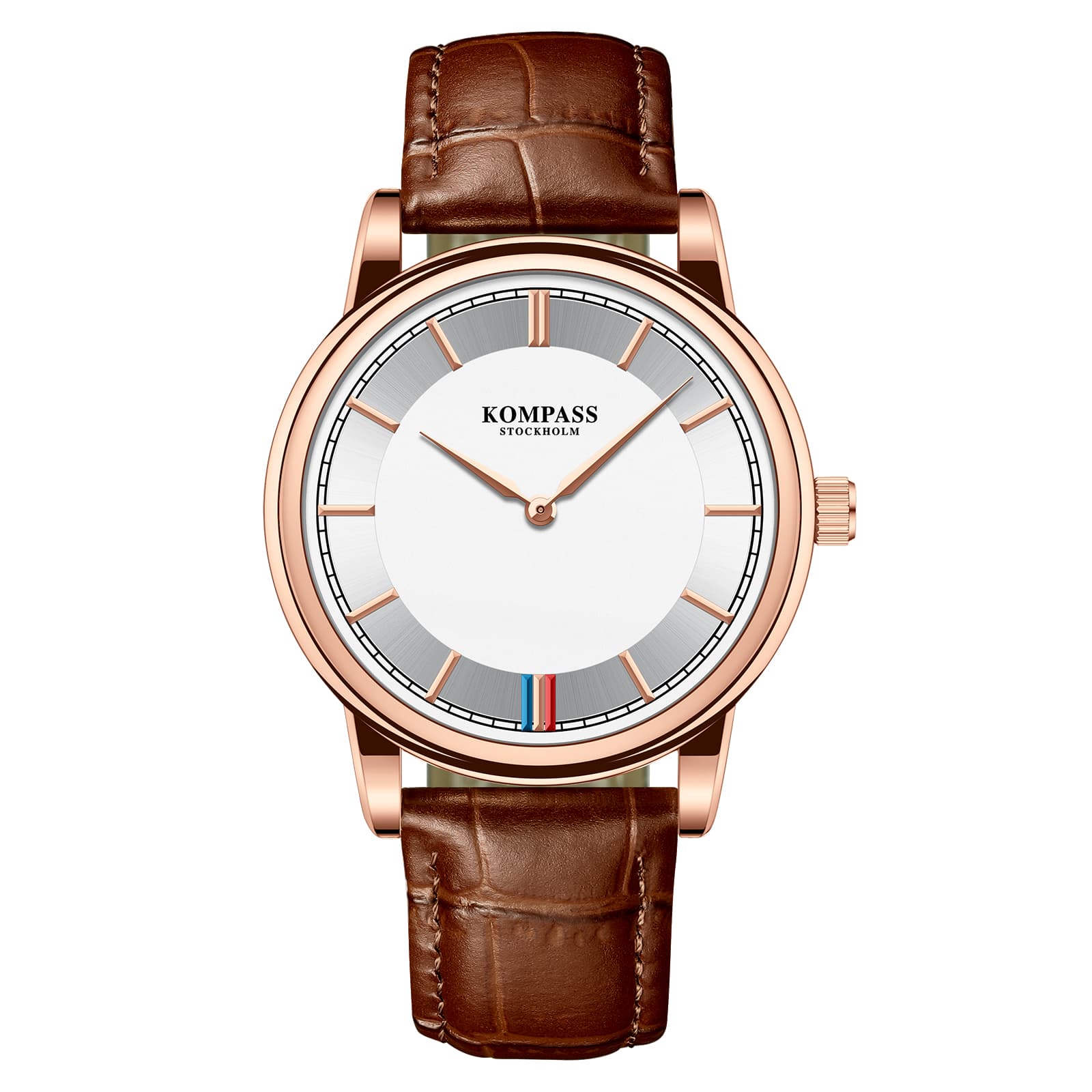 Kompass Stockholm Kompass Corsair Heritage Rose Gold Silver