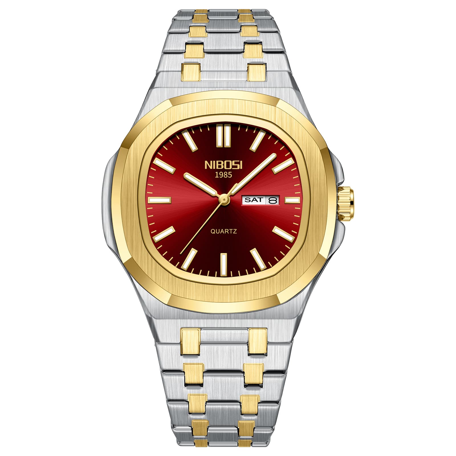 Nibosi Nibosi Sportiva Silver Gold Red