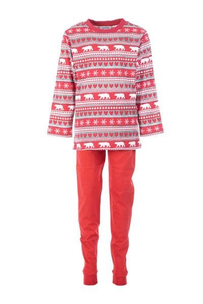 Salto Salto Northpole 2-Del Pysjamas Rød
