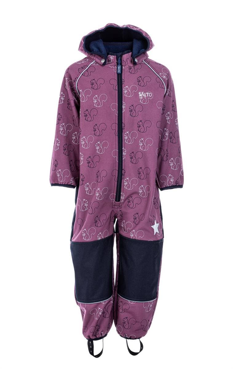 Salto Salto Woody Softshell Dress, Purple (110/116)