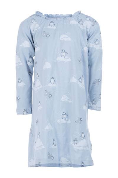 Salto Salto Funny Pingu Nattkjole Lys Blå