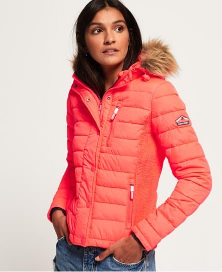 Superdry Superdry Fuji Slim hettejakke med dobbel glidelås