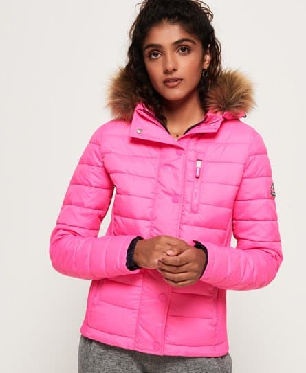 Superdry Superdry Fuji Slim hettejakke med dobbel glidelås