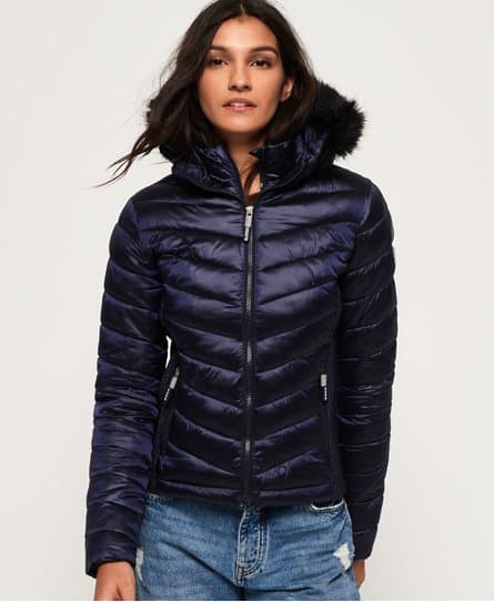 Superdry Superdry Luxe Chevron Fuji hettejakke
