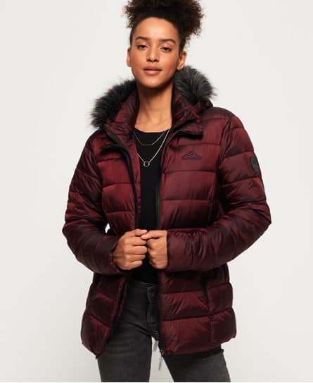 Superdry Superdry Taiko polstret jakke i fuskepels