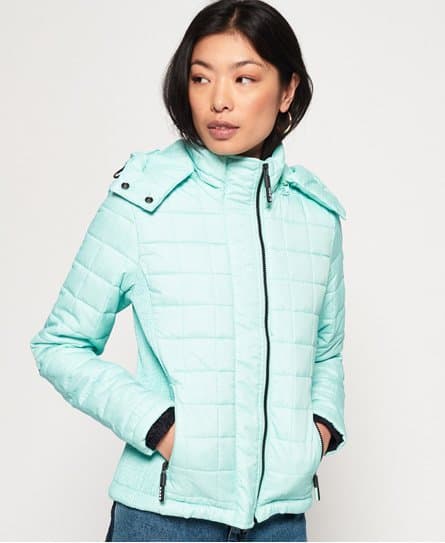 Superdry Superdry Vattert Box Fuji-jakke med hette