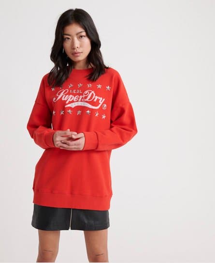 Superdry Superdry Boutique Real Classics-collegegenser med rund hals