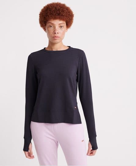 Superdry Superdry Active Studio Luxe-collegegenser med rund hals