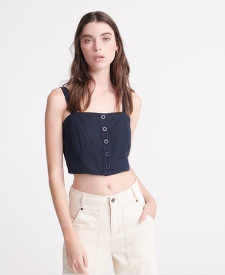 Superdry Superdry Eden-topp i lin