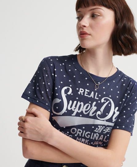 Superdry Superdry Real Originals T-skjorte med heldekkende trykk