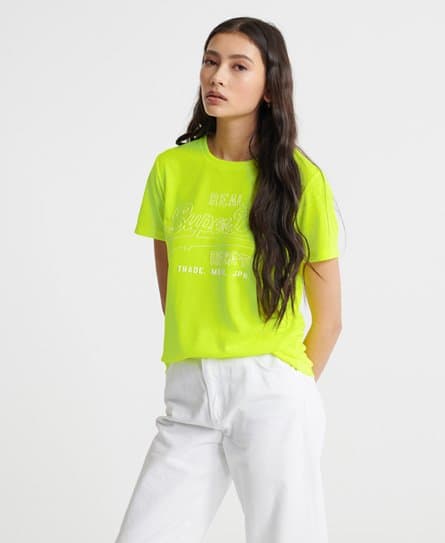 Superdry Superdry Vintage Logo Pop-T-skjorte med konturdesign