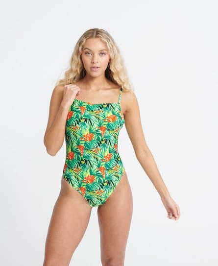 Superdry Superdry Neo Tropic Square Cut-badedrakt