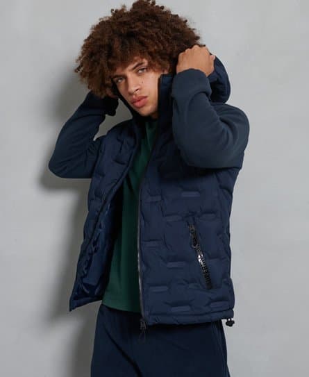 Superdry Superdry Sonic City-hybridjakke med glidelås