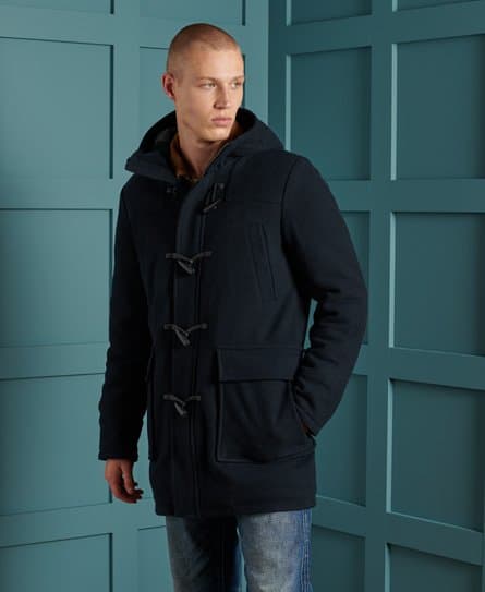 Superdry Superdry Foundation-duffelcoat i ull