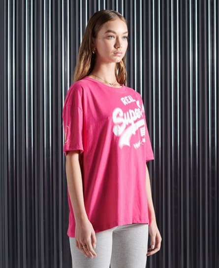 Superdry Superdry Super 5 Deconstruct-T-skjorte