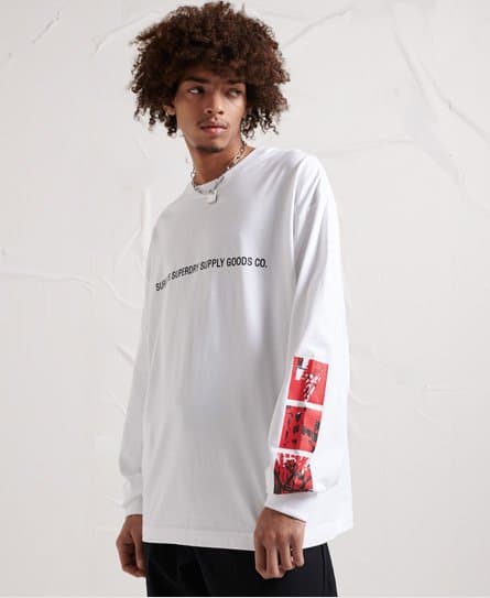 Superdry Superdry Unisex Energy Surplus-topp med lange ermer