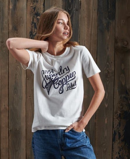 Superdry Superdry Copper Label-T-skjorte