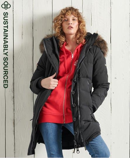 Superdry Superdry Premium klassisk Rescue-parkaskåpe i dun
