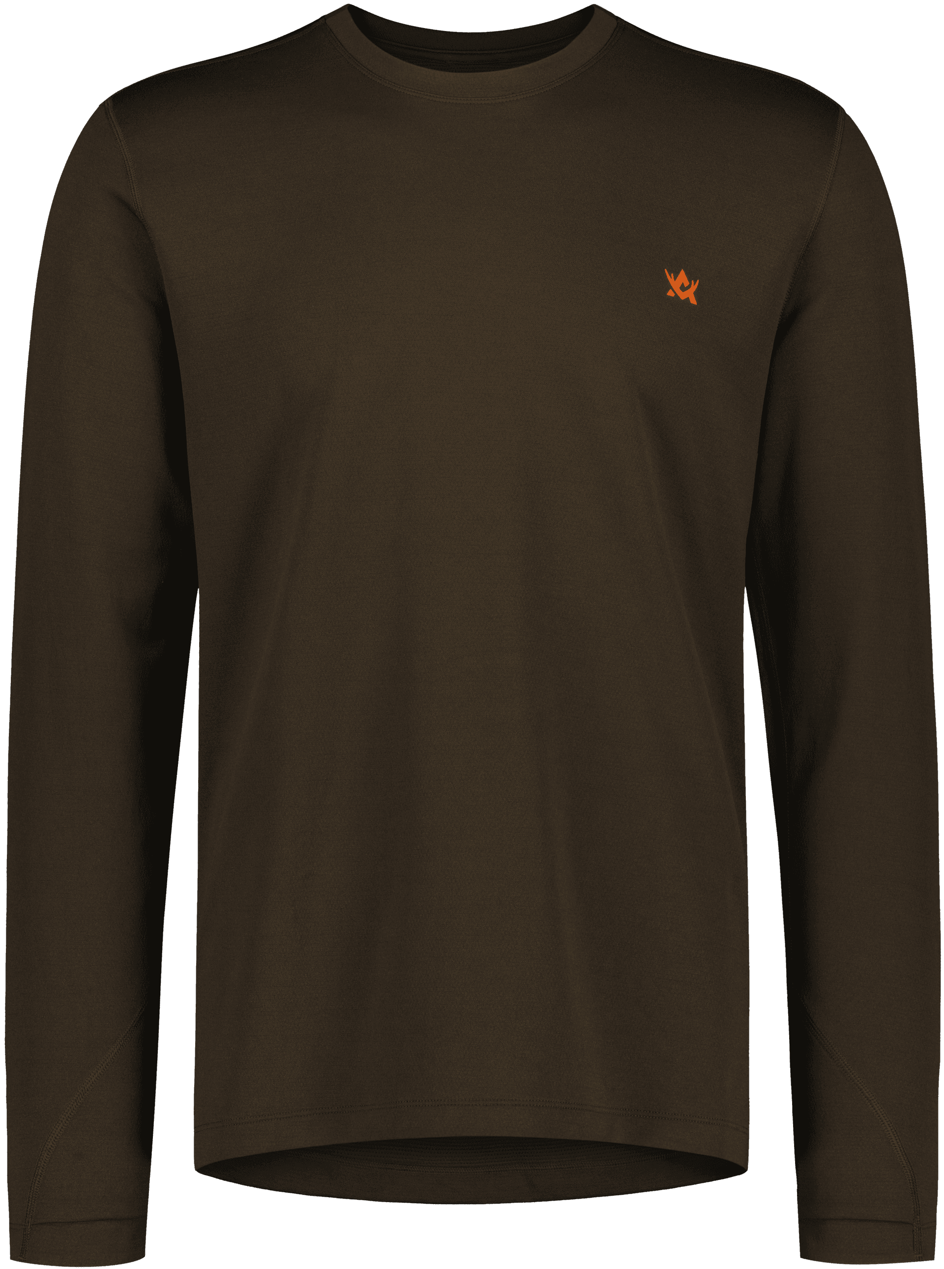 Alaska 1795 Alaska 1795 M's CoolDry LS T-Shirt Brown