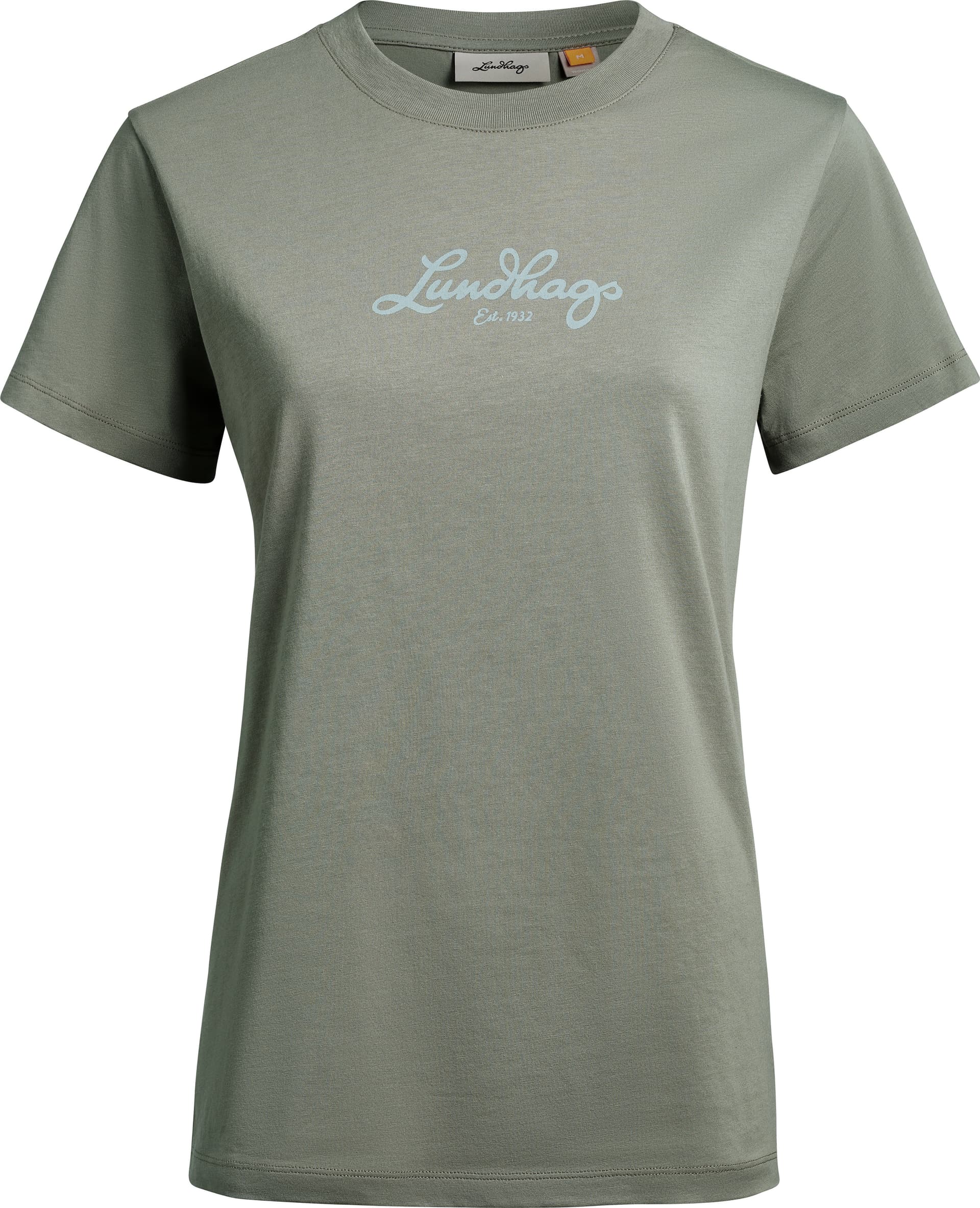 Lundhags Lundhags Women's Järpen Logo T-shirt Aloe Green
