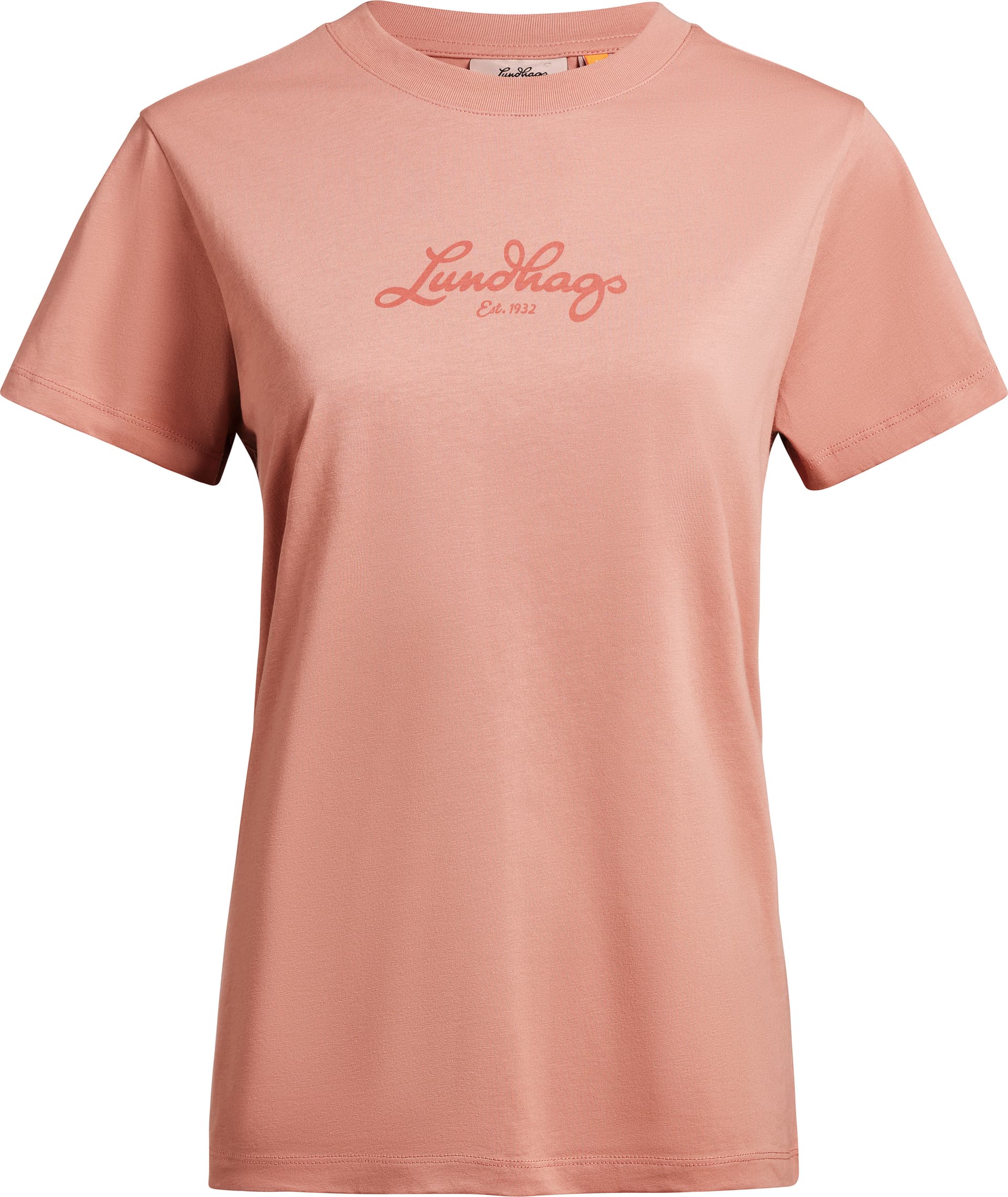 Lundhags Lundhags Women's Järpen Logo T-shirt Stone Pink