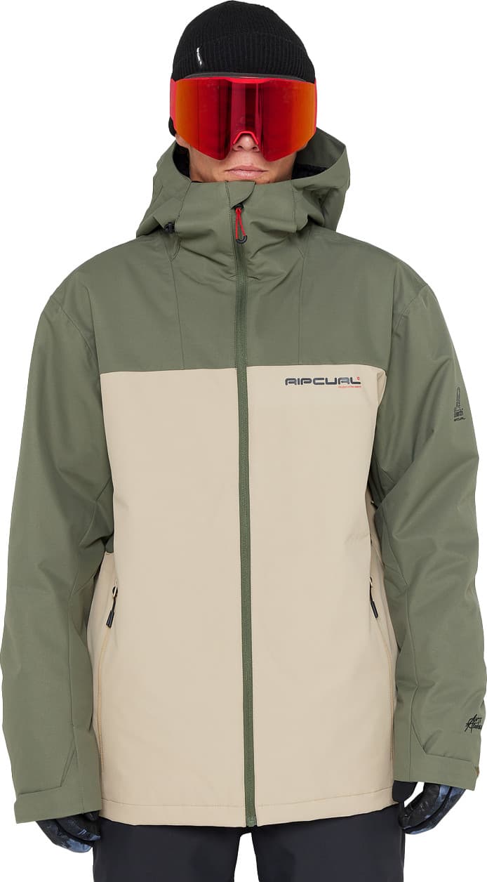 Rip Curl Rip Curl Men's Anti-Series Notch 10K/10K Jacket Deep Cactus