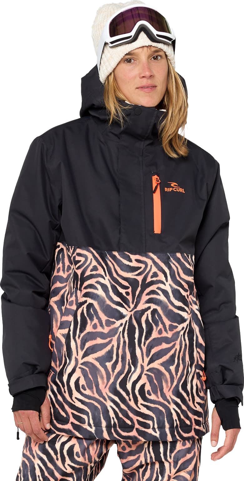 Rip Curl Rip Curl Women's Anti-Series Anorak 10K/10K Snow Jacket Black