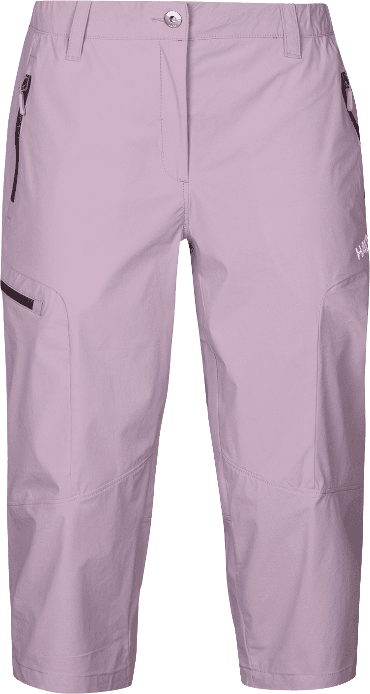 Halti Halti Women's Pallas Cool Stretch Capri Sea Fog Lilac