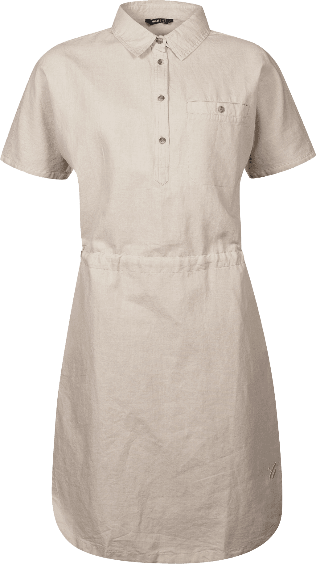 Halti Halti Women's Notsgi Short Sleeve Dress Fossil Beige