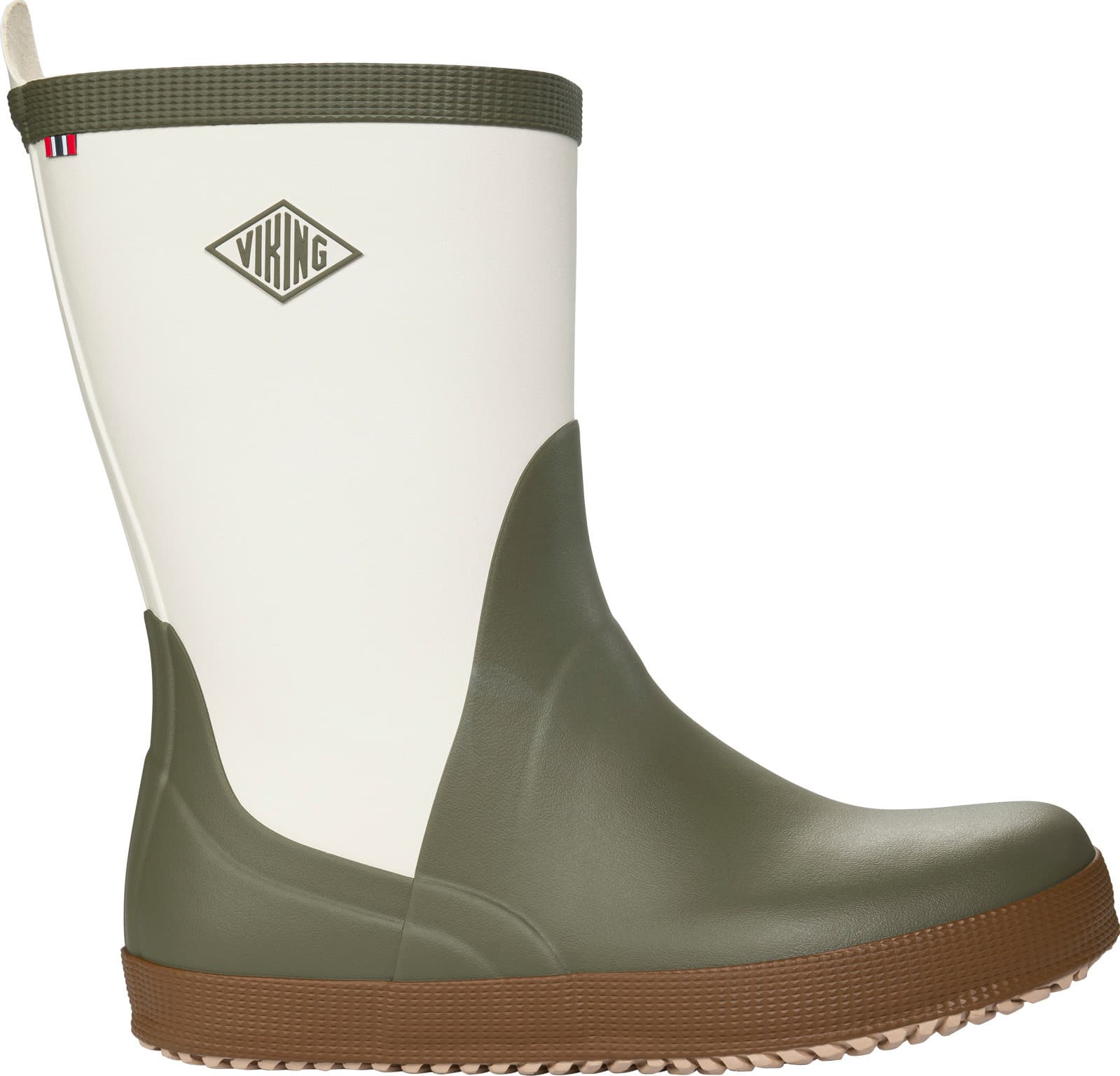 Viking Footwear Viking Footwear Seilas Heritage Rubber Boot Olive/brown