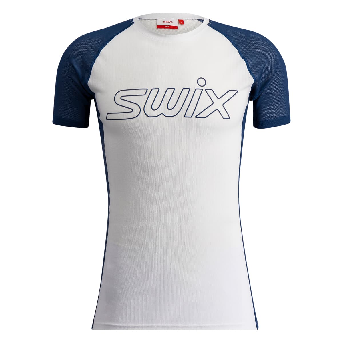 Swix Swix Men's RaceX Light Short Sleeve Bright White/Lake Blue