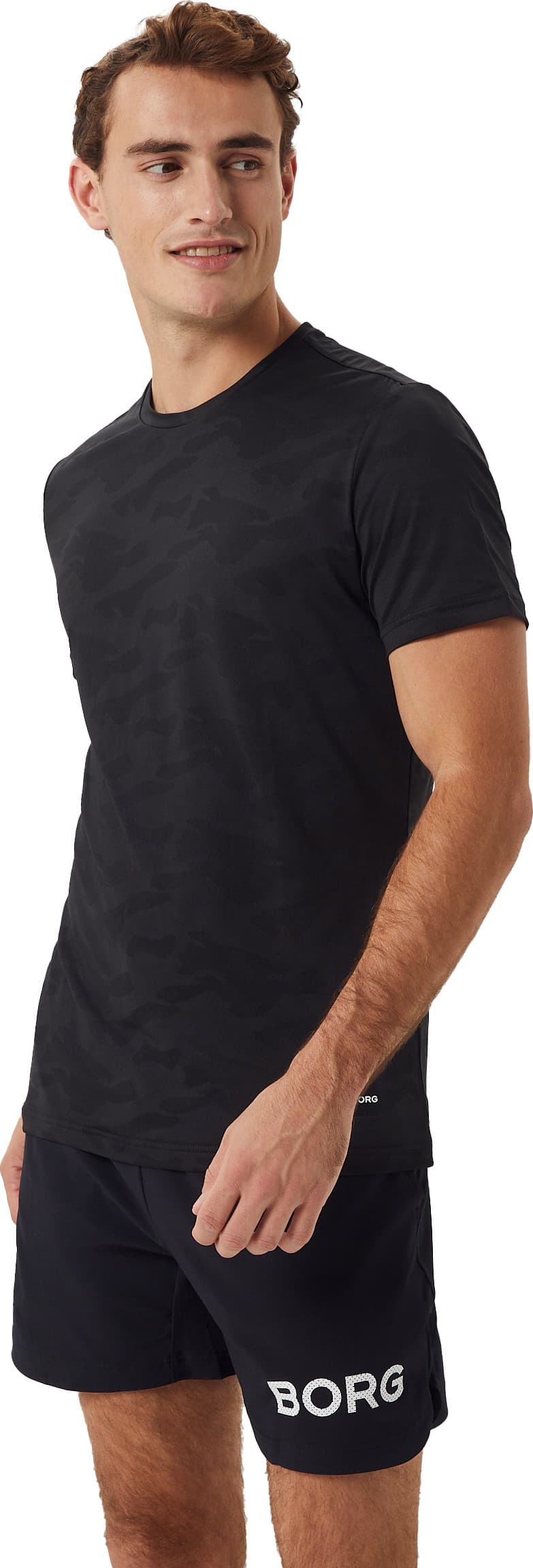 Björn Borg Björn Borg Men's Borg Performance T-Shirt Black Beauty