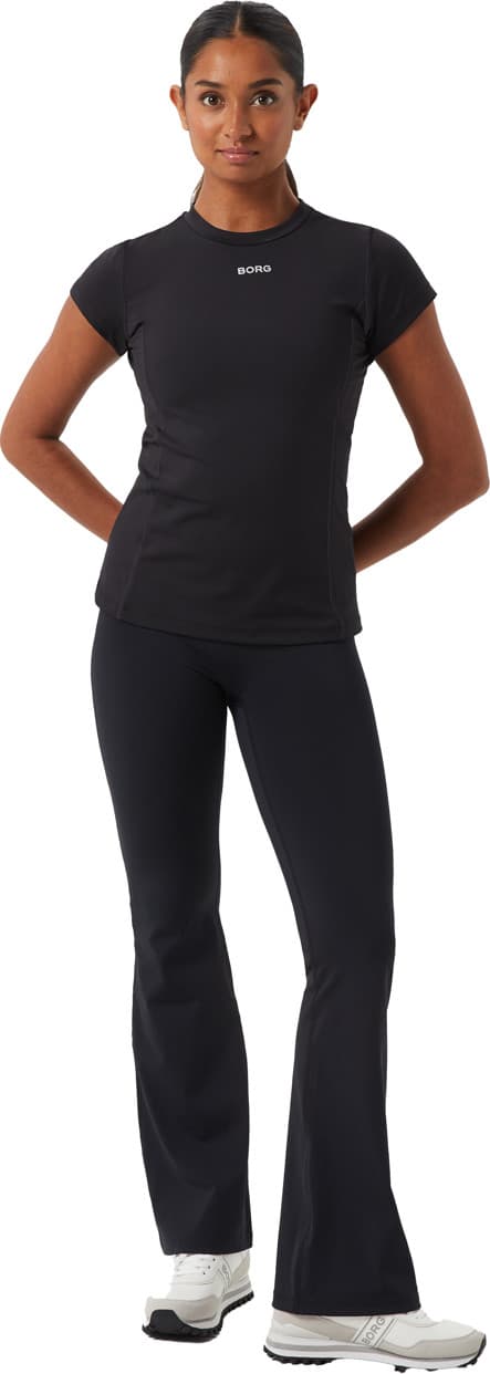 Björn Borg Björn Borg Women's Borg Reform Slim T-Shirt Black Beauty