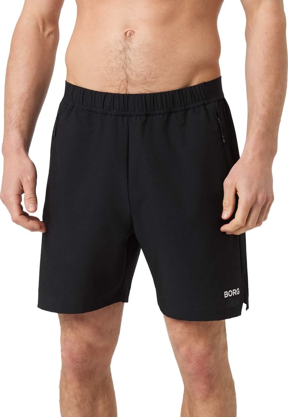 Björn Borg Björn Borg Men's Borg Zip Shorts Black Beauty