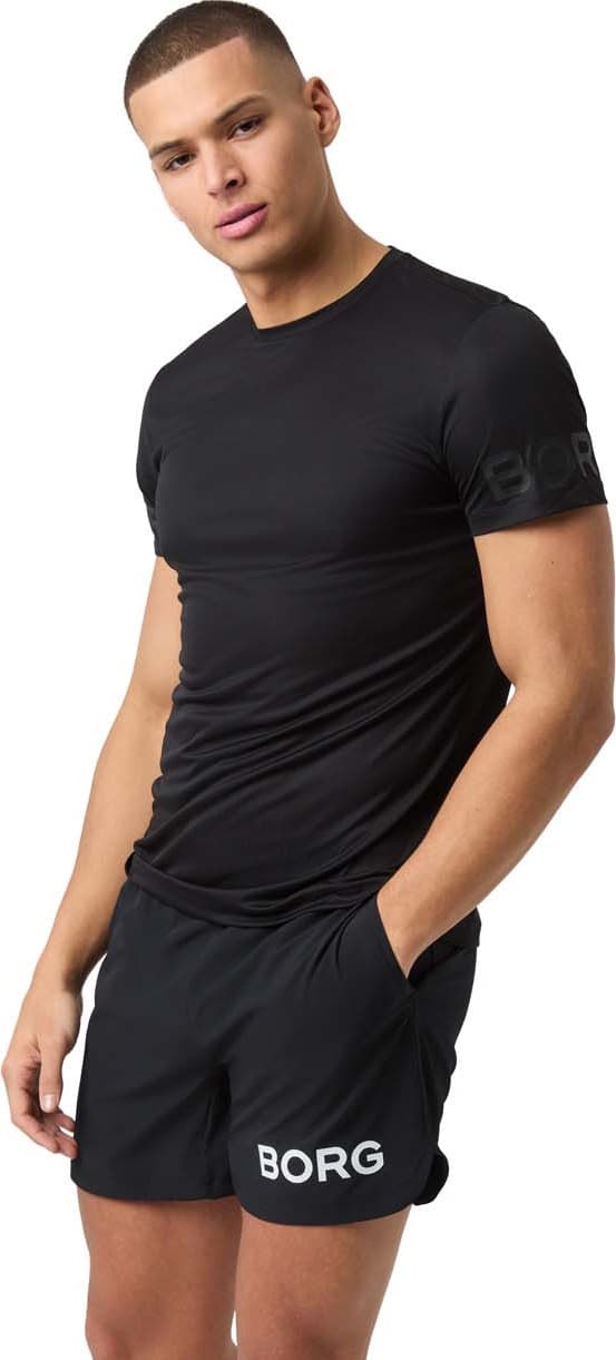 Björn Borg Björn Borg Men's Borg Light T-Shirt Black Beauty