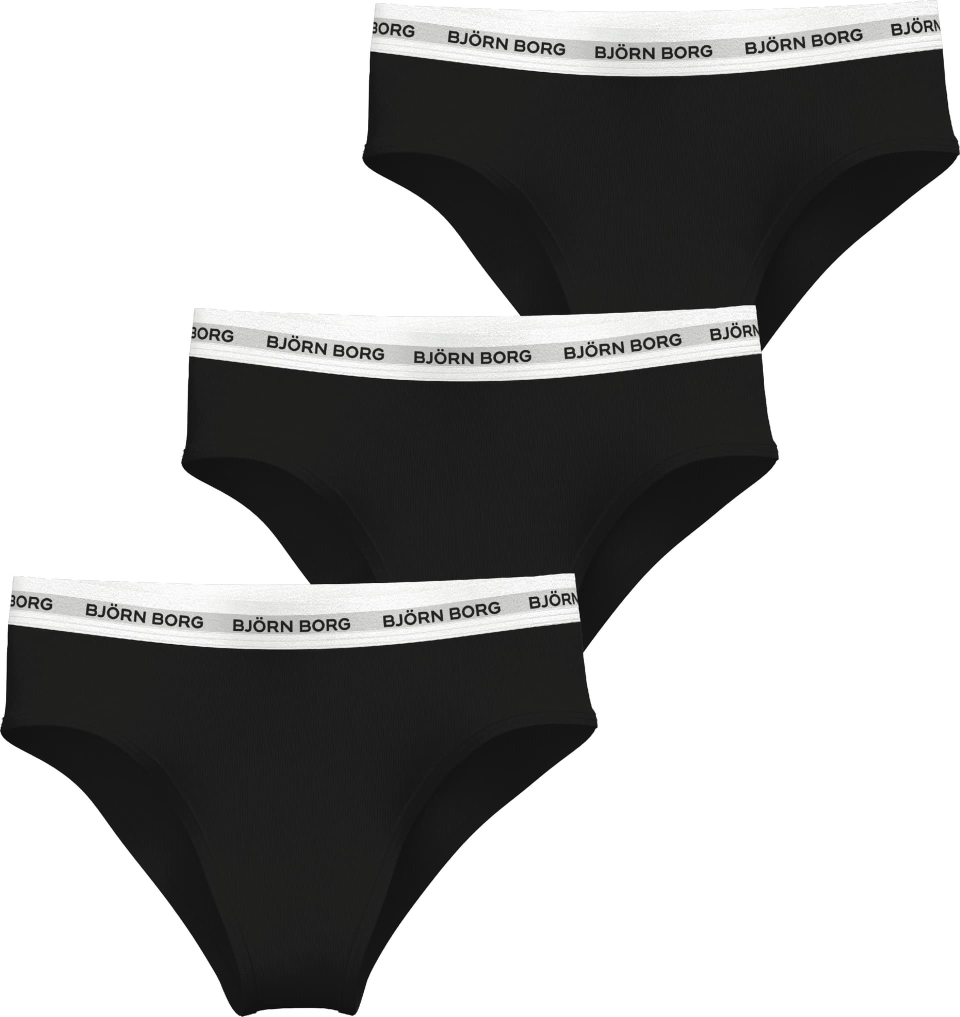 Björn Borg Björn Borg Women's Logo Highwaist Brief 3p Multipack 1
