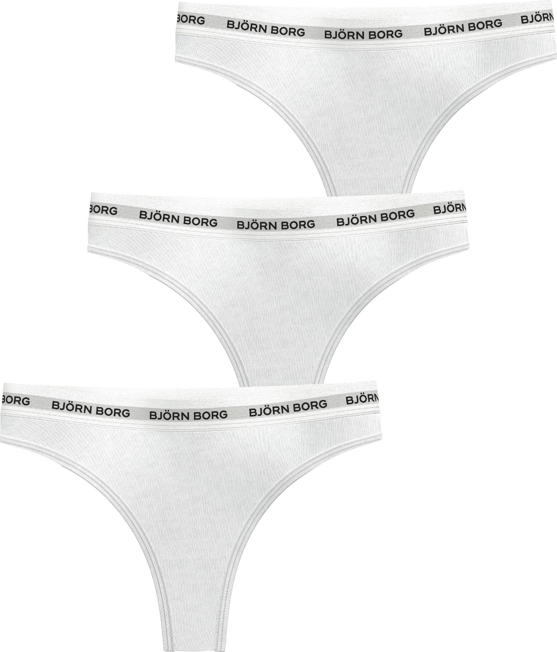 Björn Borg Björn Borg Women's Logo Thong 3-pack Multipack 2